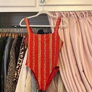 Show Me Your Mumu X Heather McMahan Italia One Piece Swimsuit.